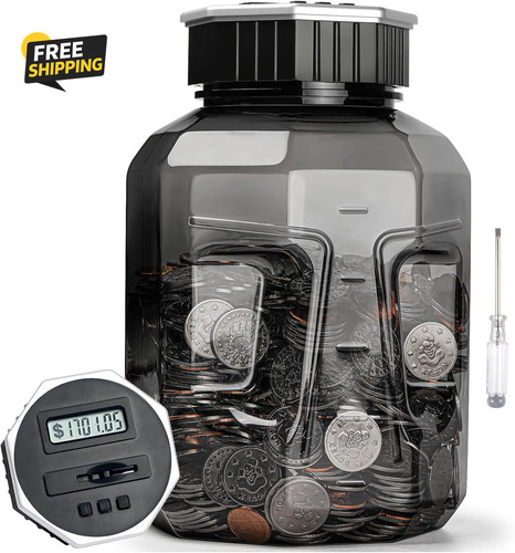 Large piggy bank - bank, adults
