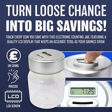 ELECTRONIC LCD COIN MONEY