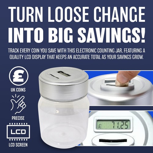 Electronic lcd coin money - lcd,