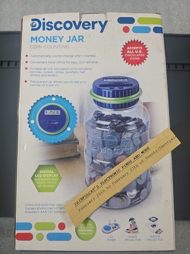 New discovery transparent coin - discovery,