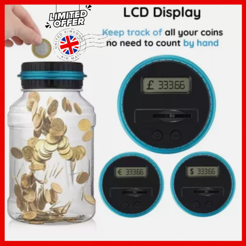 Digital piggy bank - digital, coin